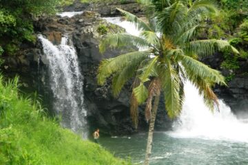 Samoa upolu y Savaii_ falefa falls upolu